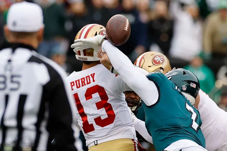 NFL changes QB rules after Eagles beat up Brock Purdy, Josh