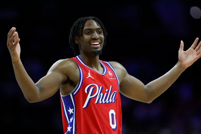Sixers guard Tyrese Maxey will play in his first NBA All-Star game in Indianapolis tonight.
