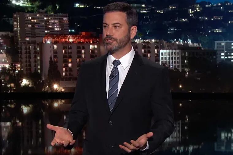 Jimmy Kimmel rips Sen. Bill Cassidy (R., La.) for failing the “Jimmy Kimmel test” on health care in his opening monologue Tuesday night.