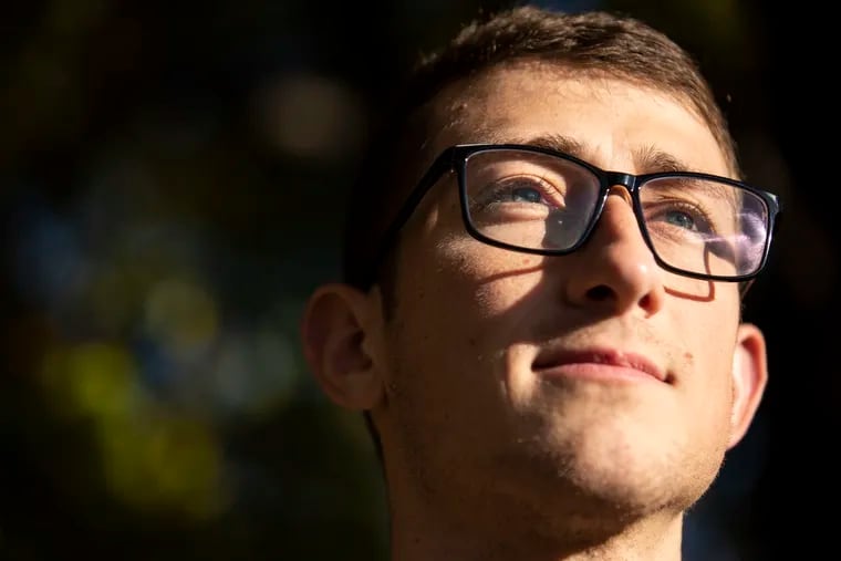 Joe Rinaldi, 27, is on a mission to share what he's learned about positivity and gratitude through progressively losing his sight.