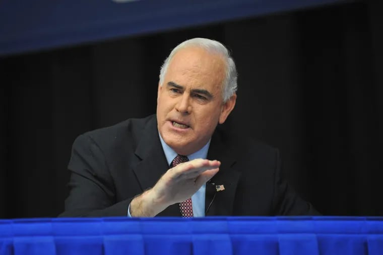 U.S. Rep. Pat Meehan is one of 23 Republican incumbents who represent districts where Hillary Clinton won in 2016.