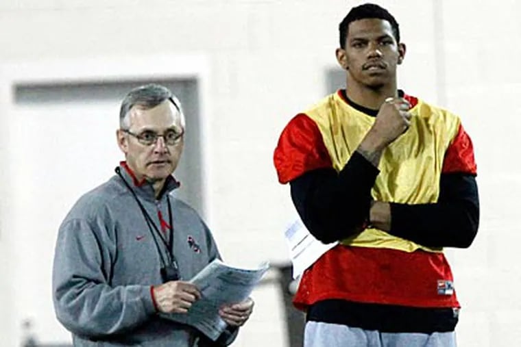 Jim Tressel and Terrelle Pryor could both bring long-lasting effects to the Ohio State football program. (Terry Gilliam/AP)