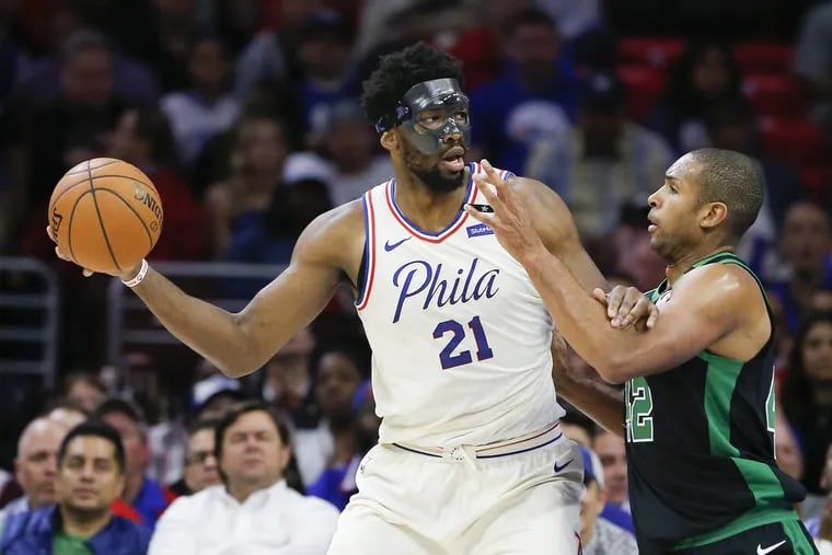 Joel Embiid and Al Horford will meet soon enough.