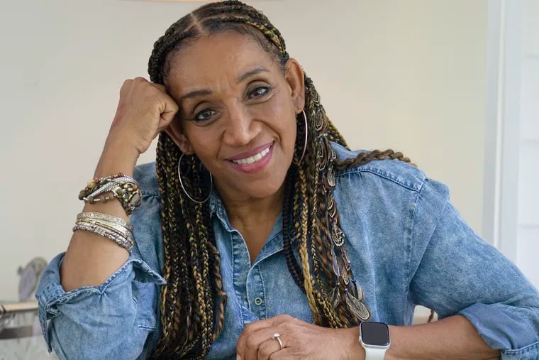 Kathy Sledge, pictured here at her Newtown home in August, says of the music she produced with her siblings: “We were the family that brought the world together as a family — at the risk of almost losing our own."