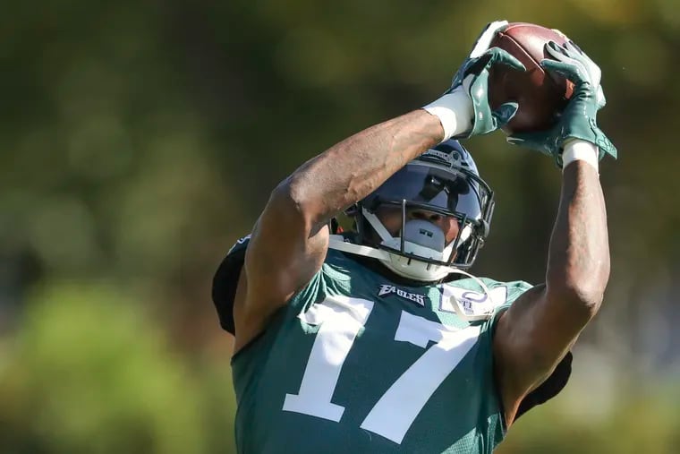 Wide receiver Alshon Jeffery has an uncertain future with the Eagles.