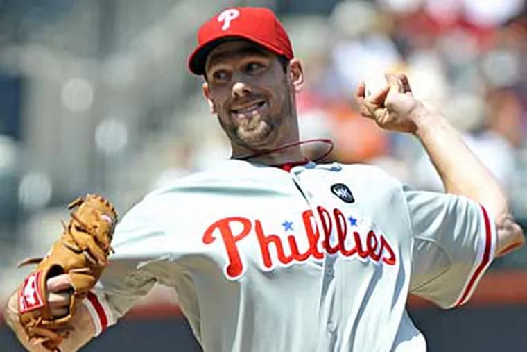 Starter Cliff Lee is 5-0 with a 0.68 ERA since joining the Phillies. (AP)