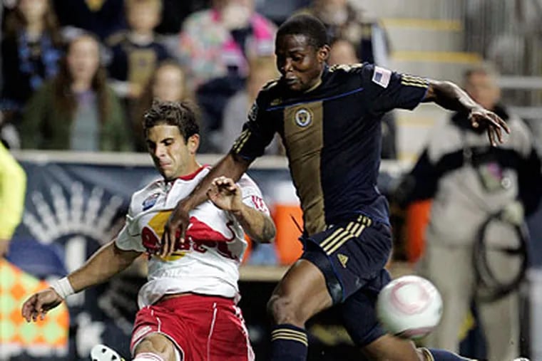 The Union face off against the New York Red Bulls on Sunday afternoon at PPL Park. (Rich Schultz/AP file photo)