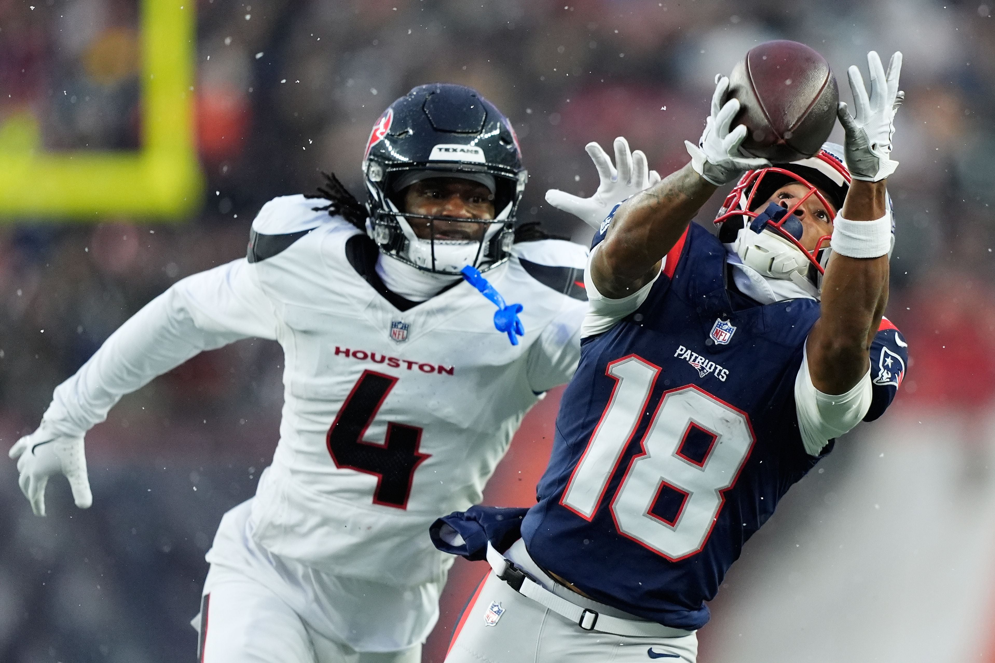 Drake Maye throws 3 TD passes as Patriots top Texans to advance to AFC  title game
