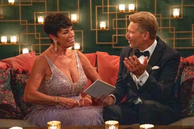 Susan Noles of Aston Township made her "Golden Bachelor" debut during the show's premiere Thursday night.