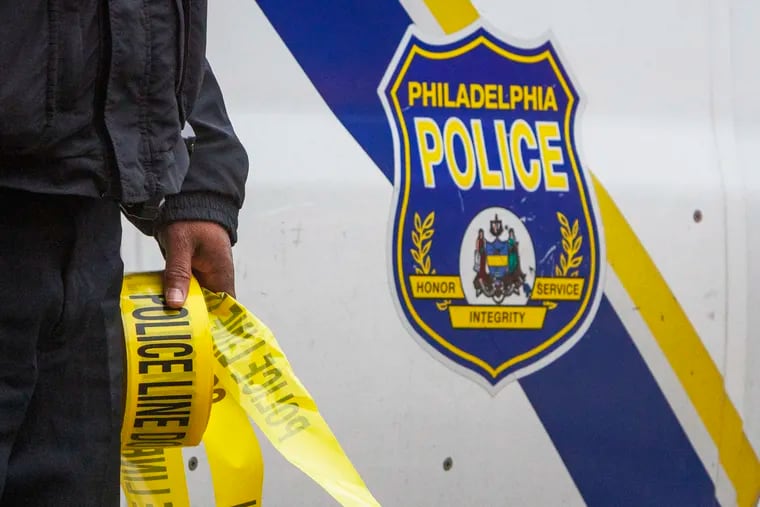 File of Philadelphia police crime scene tape