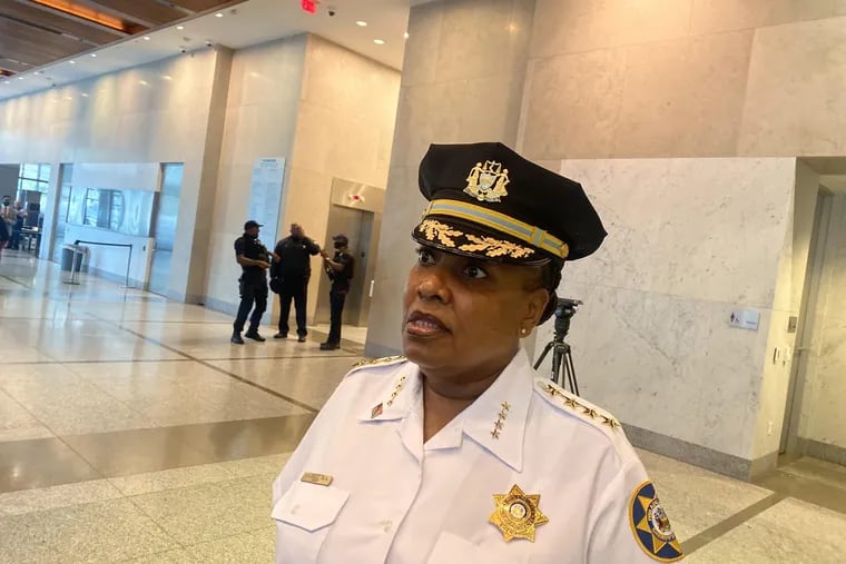 The office of Sheriff Rochelle Bilal recently has hired a deputy chief with a troubled background as a Philadelphia police officer.