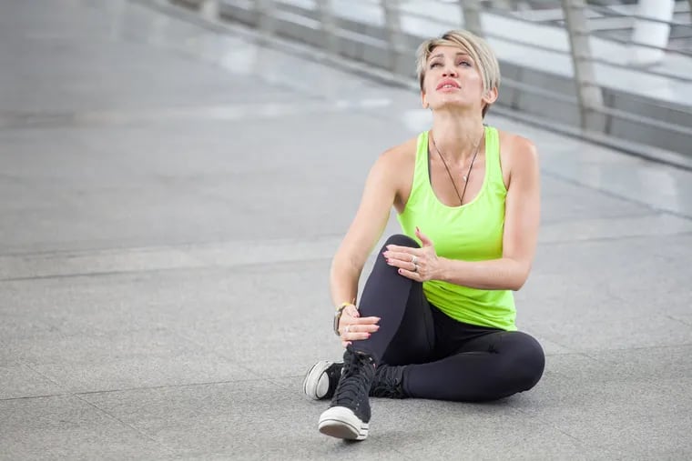 Some runners avoid dealing with the intermittent knee pain because they're preparing for a race and are afraid a doctor will them they can't run anymore.