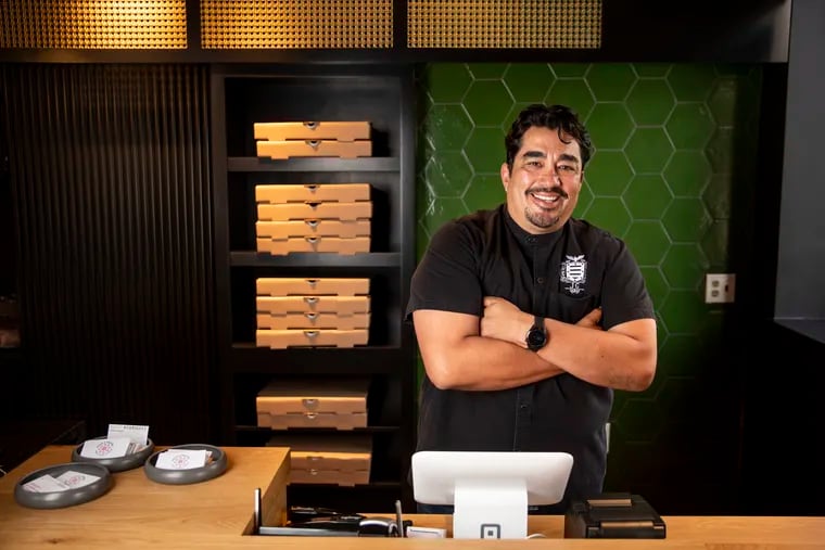 Chef Jose Garces at Hook & Master, his first new restaurant in years.