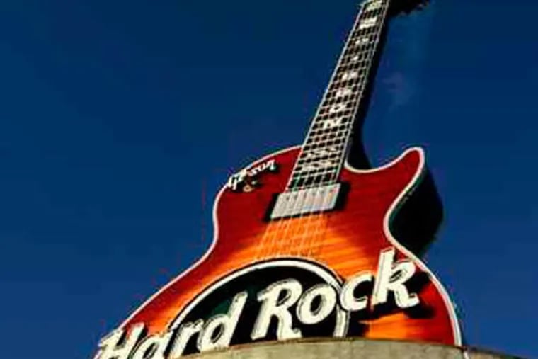 The Hard Rock plans to open a boutique hotel in Atlantic City. (File, MCT)