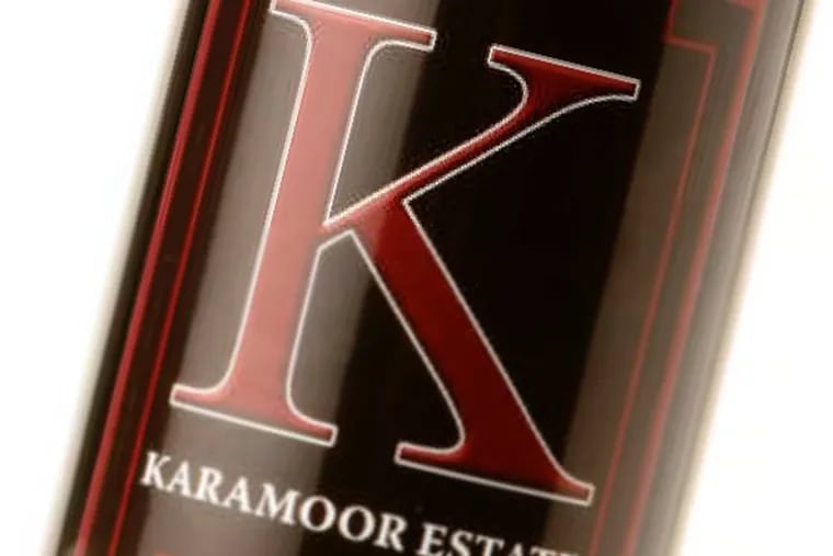 For Craig's drink column  Karamoor Estate Cabernet Franc 2012  ( MICHAEL BRYANT / Staff Phootographer )