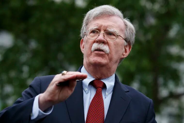 National security adviser John Bolton is "just in a different place" than President Donald Trump in regards to the approach to Iran, an official said.