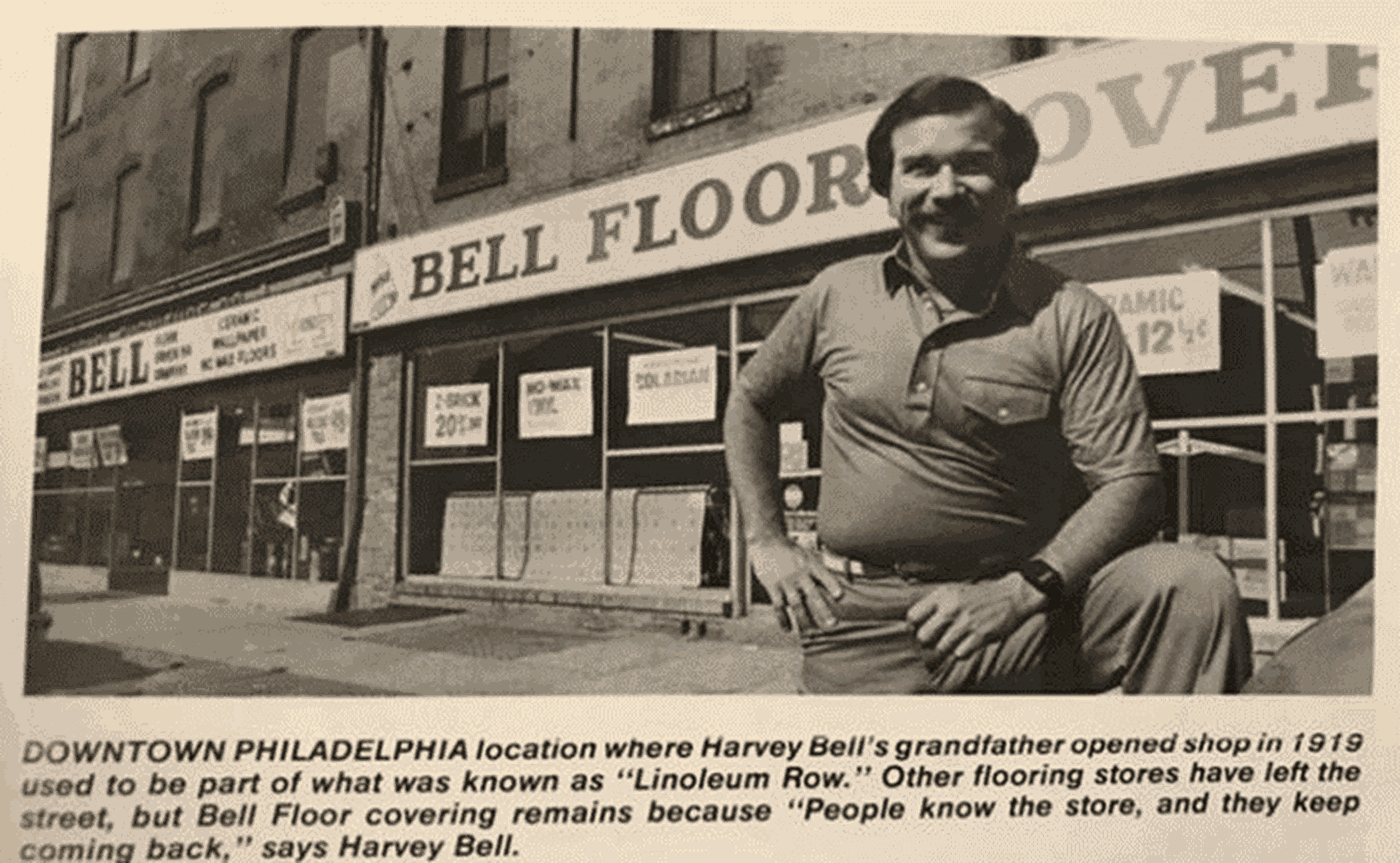 Harvey G Bell 74 Flooring Company Owner And Northern Liberties