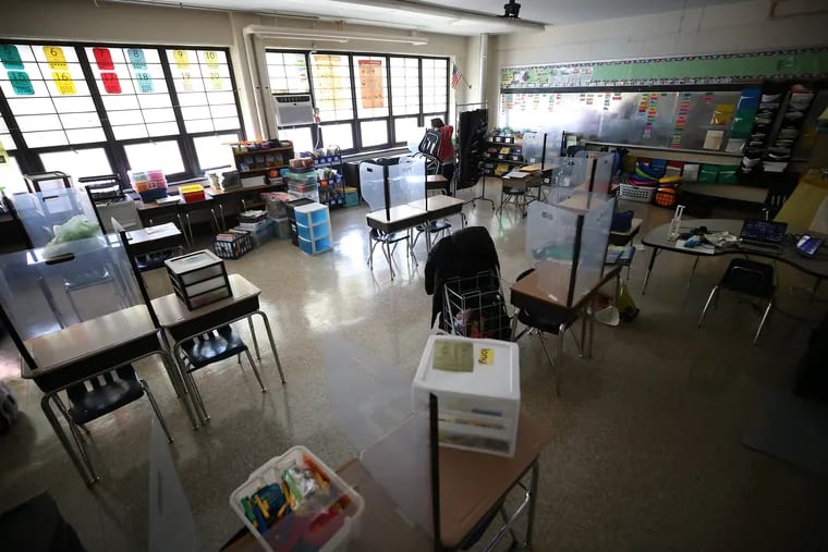 The CDC on Friday dropped its distancing recommendations from 6 to 3 feet, paving the way for a wider reopening of schools across the region and around the country.