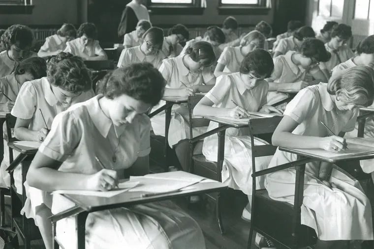 High school students in 1960 take the Project Talent test.