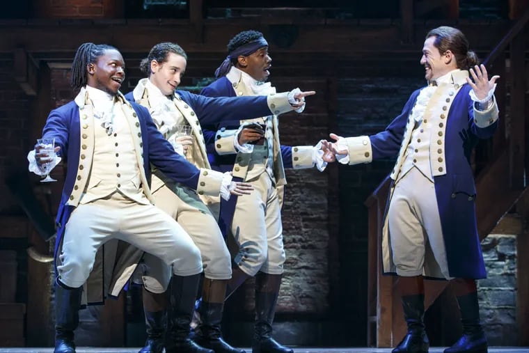 The national tour of "Hamilton" comes to the Forrest Theatre Aug. 27-Nov. 17.