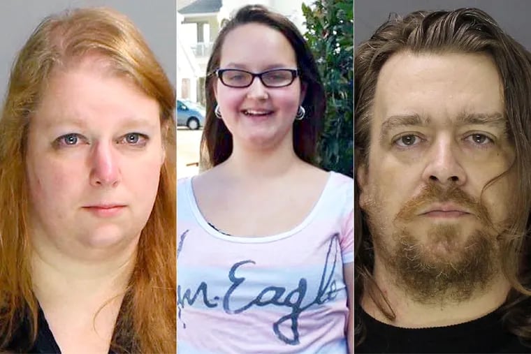 Sara Packer (left), Grace Packer (middle) and Jacob Sullivan. Sullivan and Sara Packer were charged in Grace Packer's gruesome death.