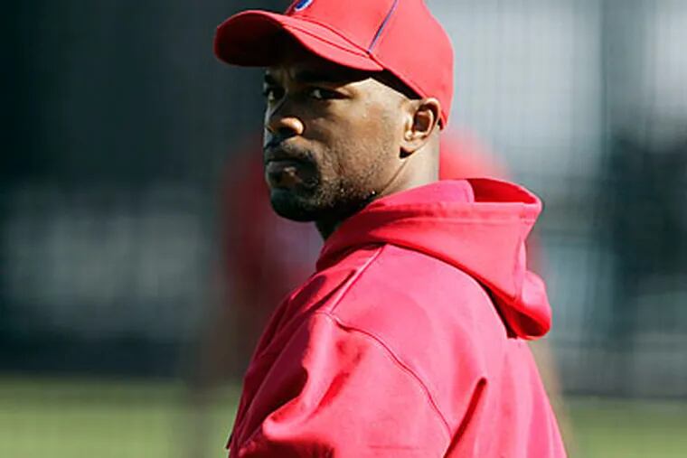 Jimmy Rollins has been batting sixth without complaint in this postseason. (Yong Kim/Staff Photographer)