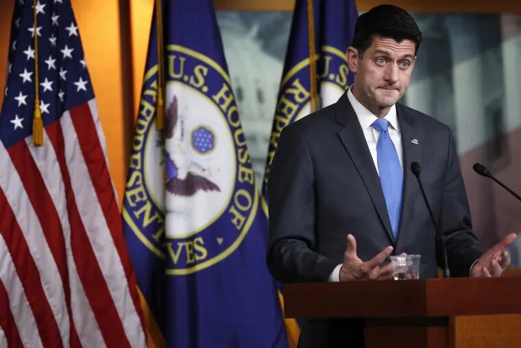 House Speaker Paul Ryan of Wisconsin announces Wednesday that he will not run for reelection at the end of this term.