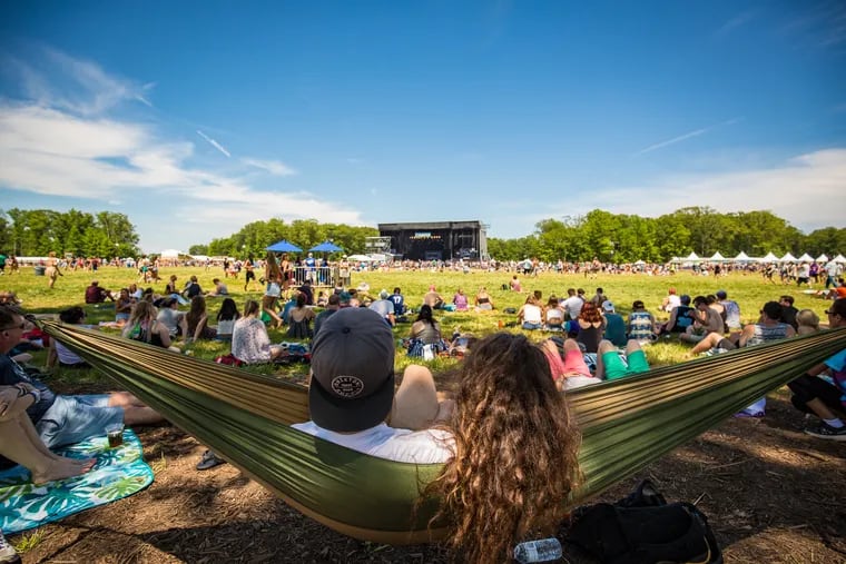 The Firefly Music Festival in 2016.