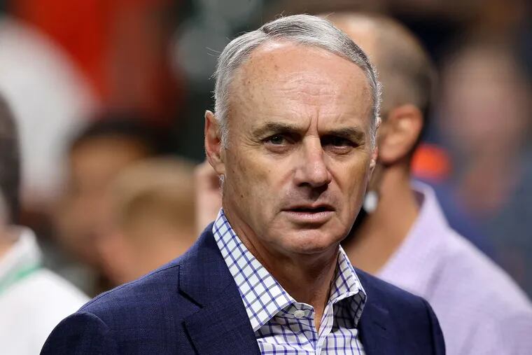 Major League Baseball commissioner Rob Manfred in October.