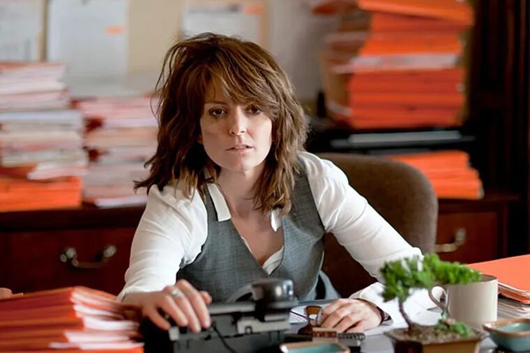 Tina Fey as Princeton admission officer Portia Nathan in "Admission"
