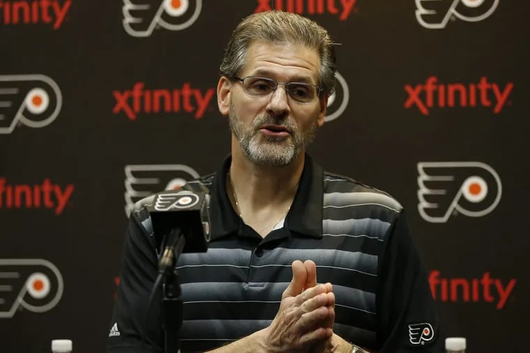 Philadephia Flyers general manager Ron Hextall.