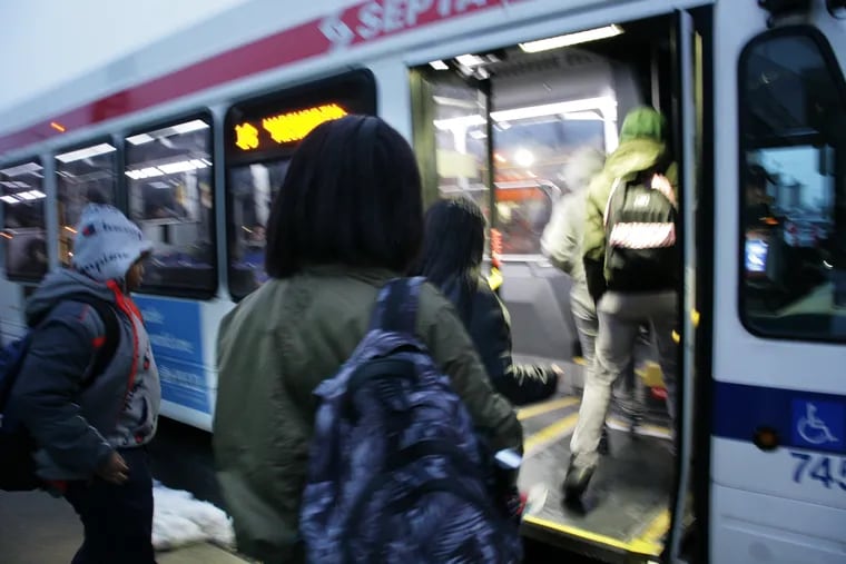Students are a key source of ridership for SEPTA.