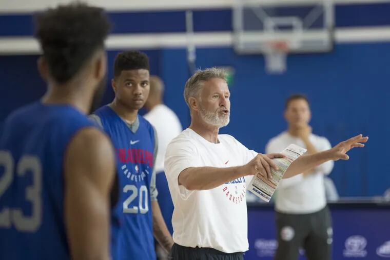 Sixers head coach Brett Brown knows it may take time for the Sixers to become consistent winners.