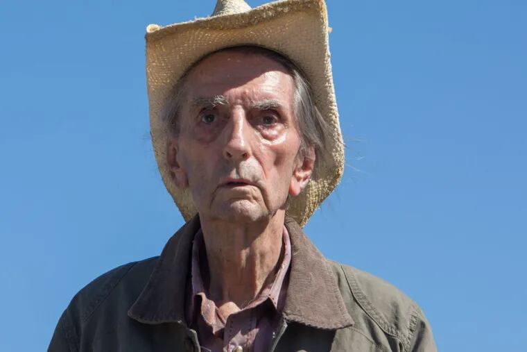 Harry Dean Stanton as the title character in “Lucky.”