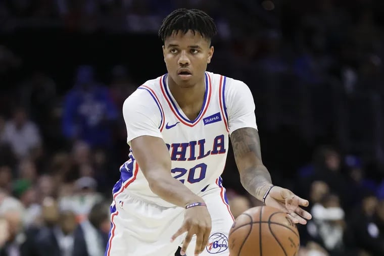 Markelle Fultz's shooting problems resurfaced when he took a trip to the free throw line Monday night in Miami.