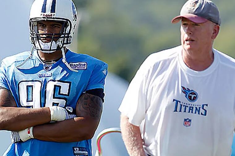 Jim Washburn has been with the Titans for the last 12 seasons. (Mark Humphrey/AP file photo)