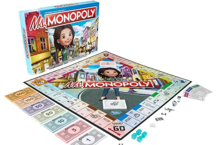 Hasbro last week unveiled Ms. Monopoly, a female-centric version of its flagship board game.