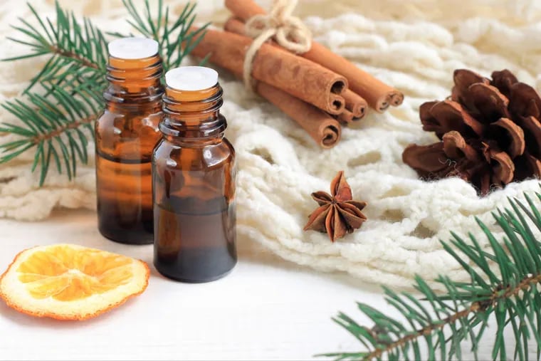 For the holidays, or any time of year, effective scent alternatives to lighting candles include classic reed diffusers, where you place wood-like rods into a small bottle of scented essential oil, and electric diffusers with a small reservoir for water and a few drops of your favorite essential oil.