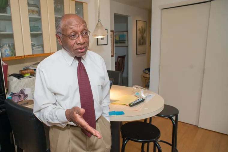 Bucks County Senior Judge Clyde W. Waite, the first and still only – African American Bucks County judge speaks about race at his home Tuesday, January 30, 2018
