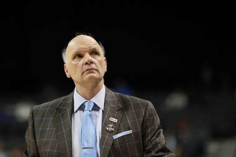 Phil Martelli's last game was an Atlantic 10 Tournament loss to Davidson.