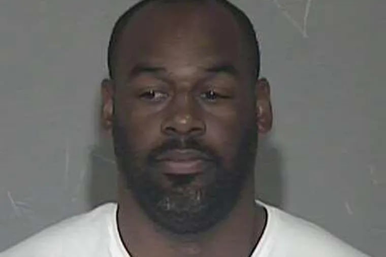 Former Eagles quarterback Donovan McNabb has reportedly been arrested in Arizona. His mugshot, scene above and released by Maricopa County Sheriff's Office on Thursday, allegedly stems from a December DUI arrest. (Photo via @azfamily)