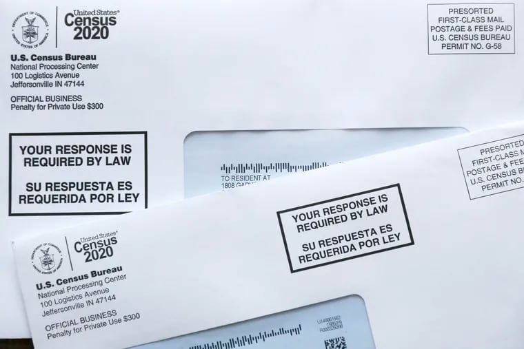 By mail, the U.S. Census Bureau has been inviting households to respond to the 2020 Census.