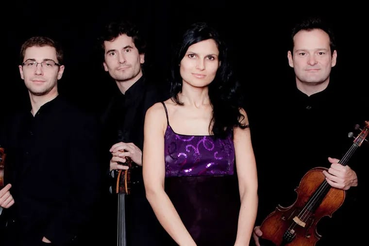 The Belcea Quartet performs Friday at the Perelman at the Kimmel Center.