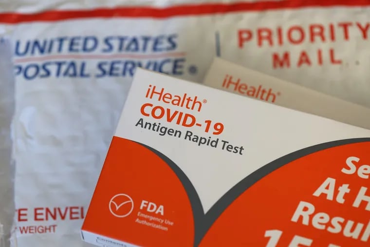 Free COVID-19 at-home tests are available to U.S. residents again this winter, the Biden administration announced.