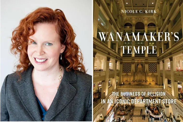 Nicole C. Kirk, author of "Wanamaker's Temple."