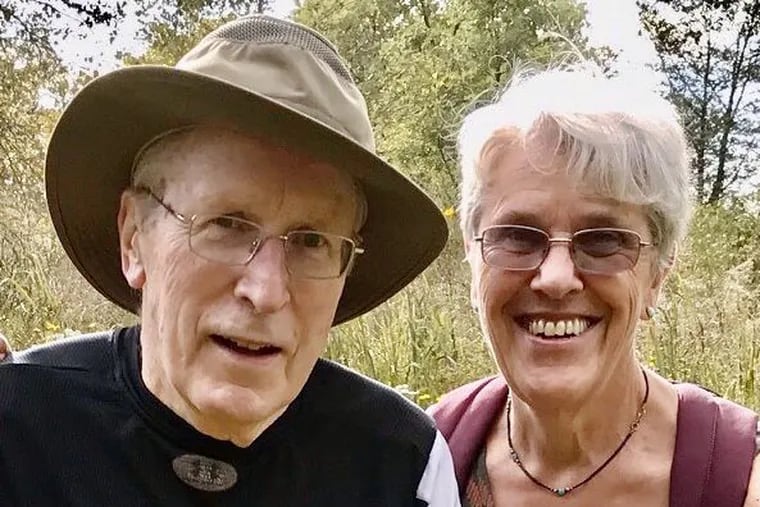 Tom and Monica Hottenstein of Moorestown, New Jersey.  Tom has Lewy Body Dementia, a disease that afflicts him with hallucinations, delusions, short term memory loss, and worsening verbal skills.