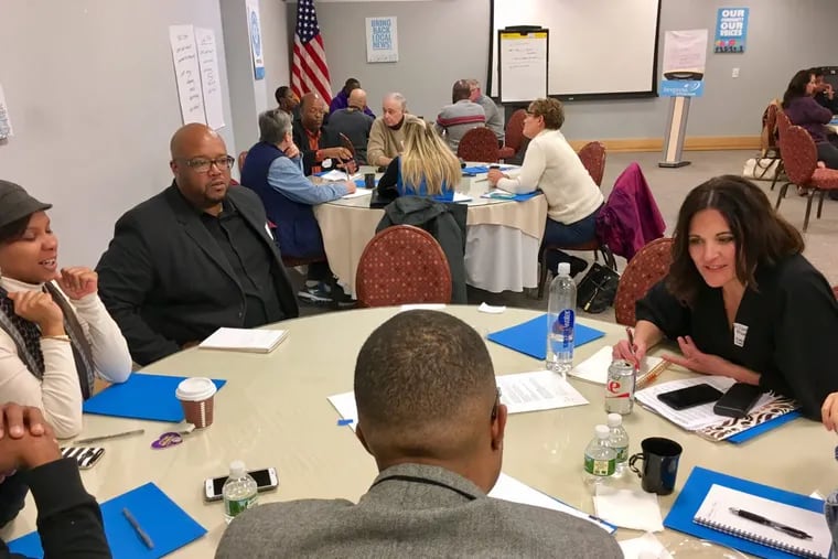 Residents of Camden, Burlington and Gloucester counties attended a workshop about how to improve and expand local news coverage in New Jersey last Thursday in Camden. The event was sponsored by Free Press, a national advocacy organization.