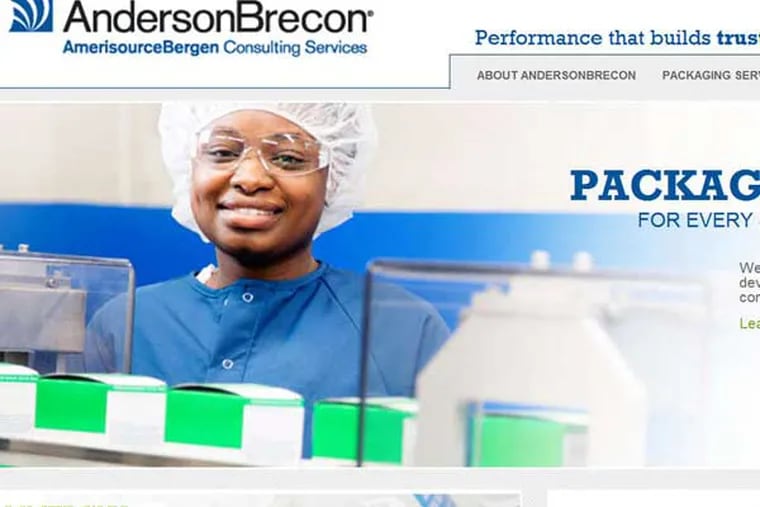 AmerisourceBergen reached a deal to sell its drug packaging unit, AndersonBrecon, to a group led by Frazier Healthcare. AndersonBrecon site