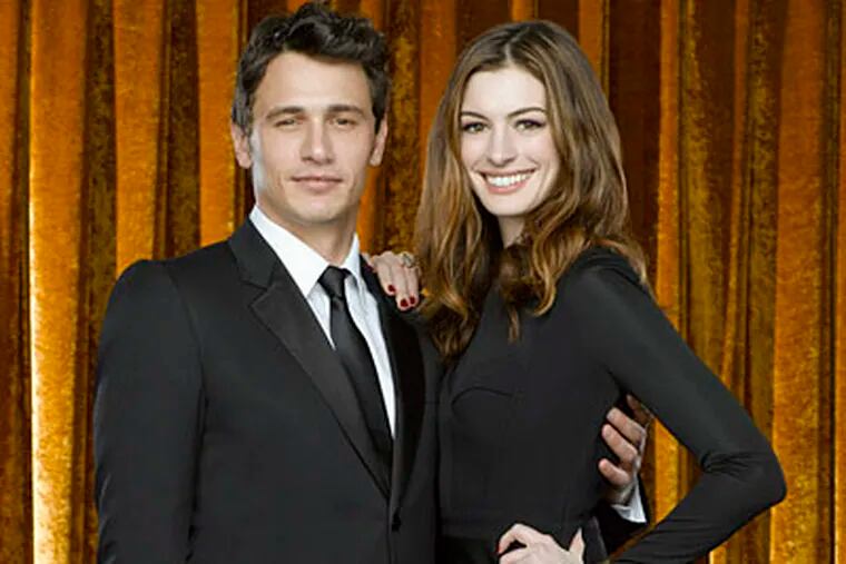 James Franco and Anne Hathaway do the Oscar honors next week. History shows it’s one tough gig.