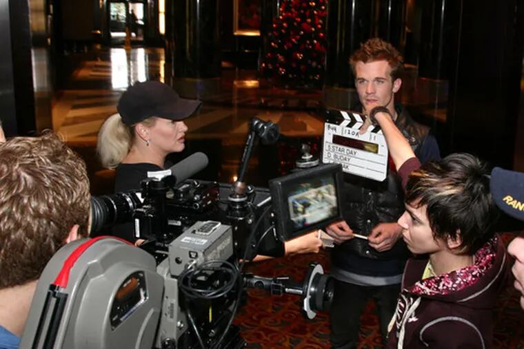 Cam Gigandet (&quot;Twilight&quot;) shot final scenes yesterday at Resorts in Atlantic City for an indie film he&#0039;s costarring in, &quot;Five Star Day.&quot;